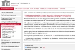 Begutachtungsverfahren Impfpflicht